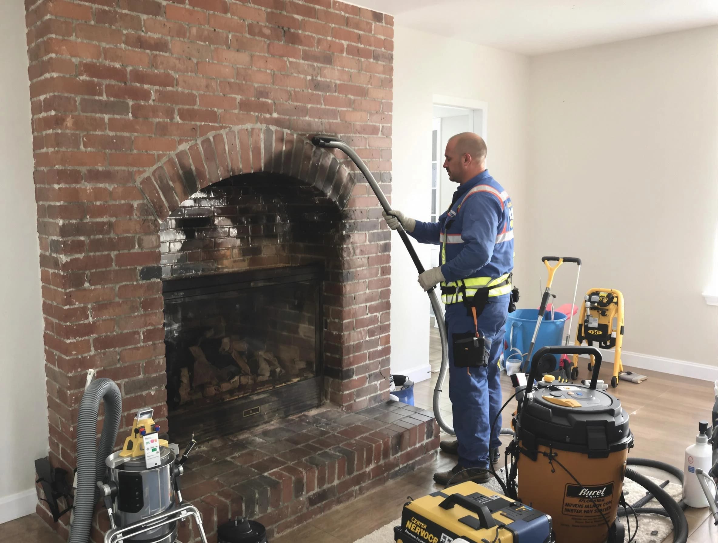 Carefree Chimney Sweep expert performing detailed chimney sweep in Carefree, AZ