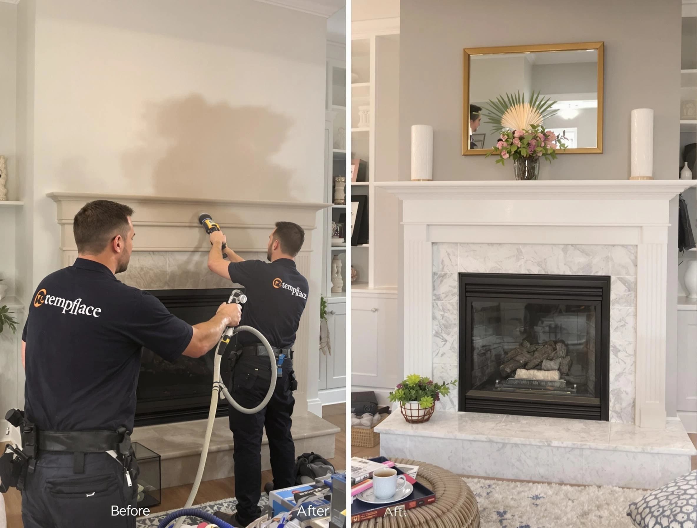 Professional soot removal by Carefree Chimney Sweep team in Carefree, AZ